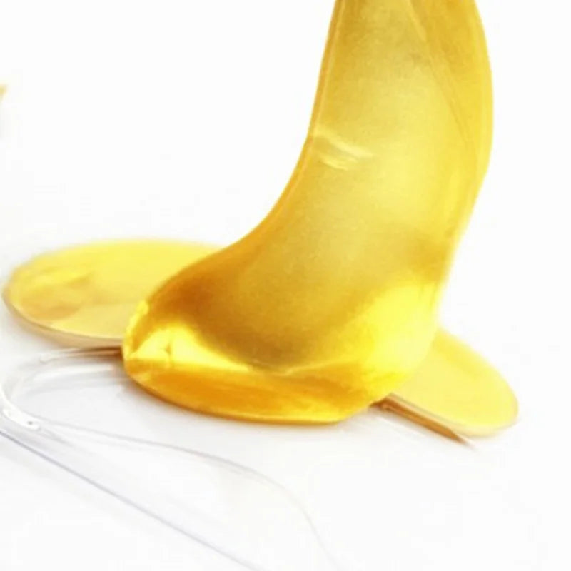 Mascarilla para Ojos GOLD 24K + COLÁGENO | 10 Unds.