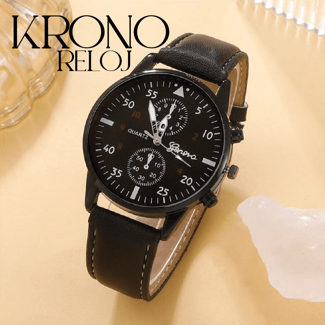 Kit Reloj Krono Hombre
