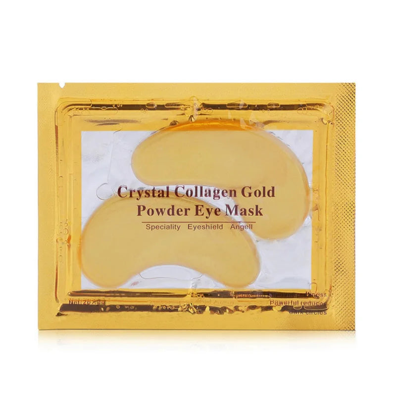 Mascarilla para Ojos GOLD 24K + COLÁGENO | 10 Unds.