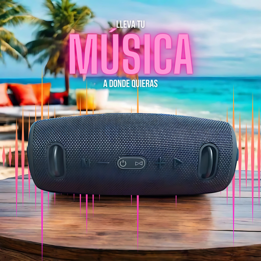 XTREMEBEAT 3: Parlante Bluetooth Portátil con Luces RGB
