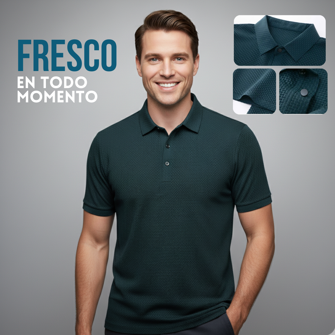 Gelo Elegante™ – La camiseta que convierte tu cuerpo en una zona de confort permanente con tecnología de microcámaras de aire frío